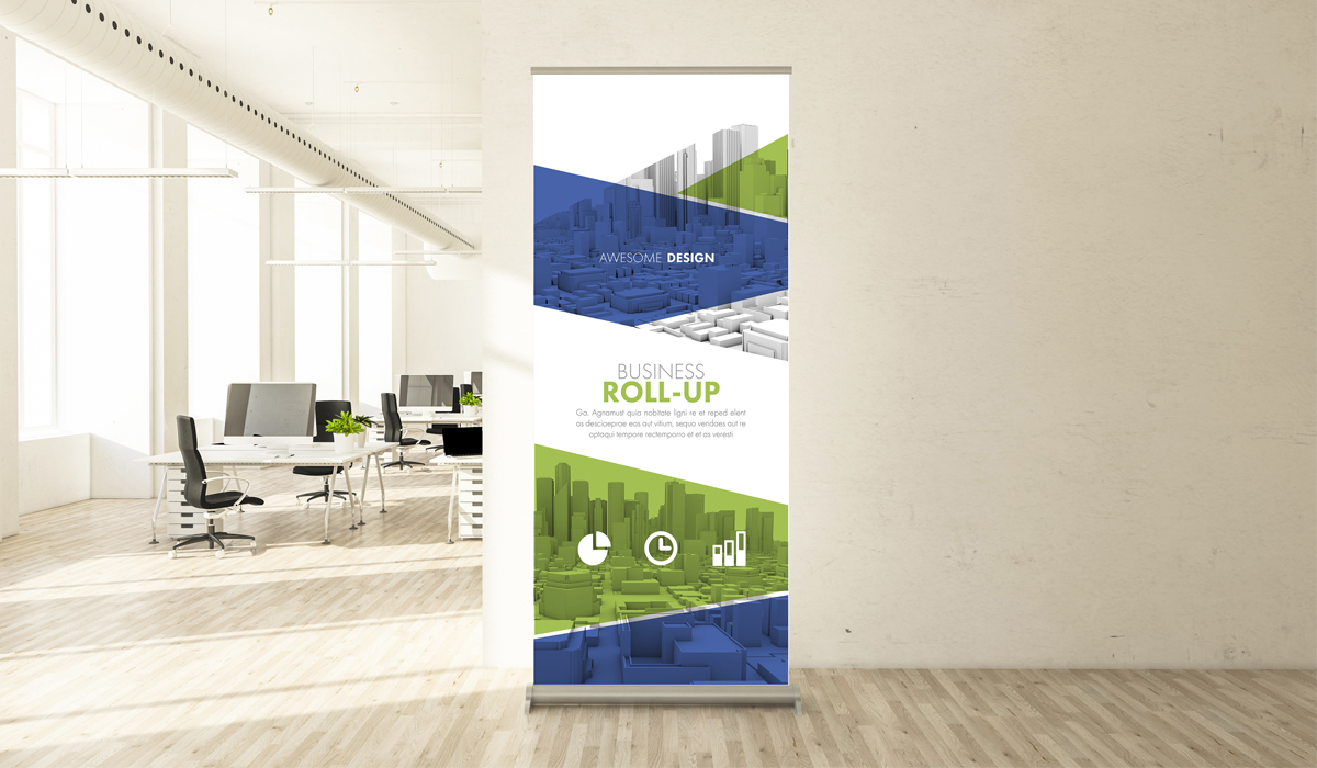 Printed Roller Banners
