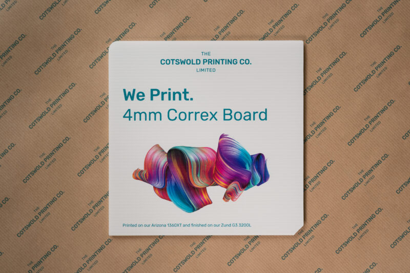 Printed 4mm Correx