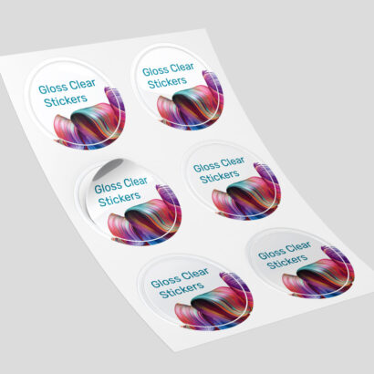 Gloss Clear Stickers